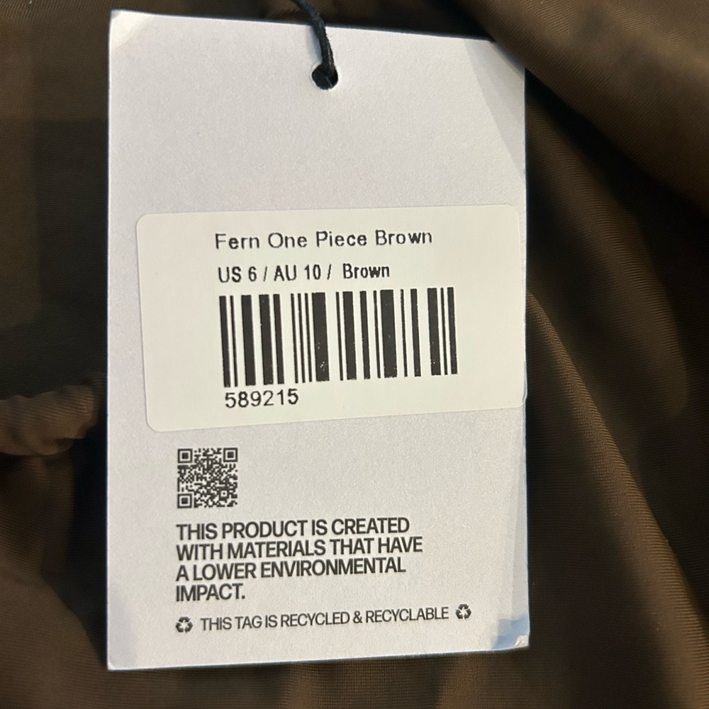 Princess Polly Brown One Piece Swimsuit - Picture 8 of 8